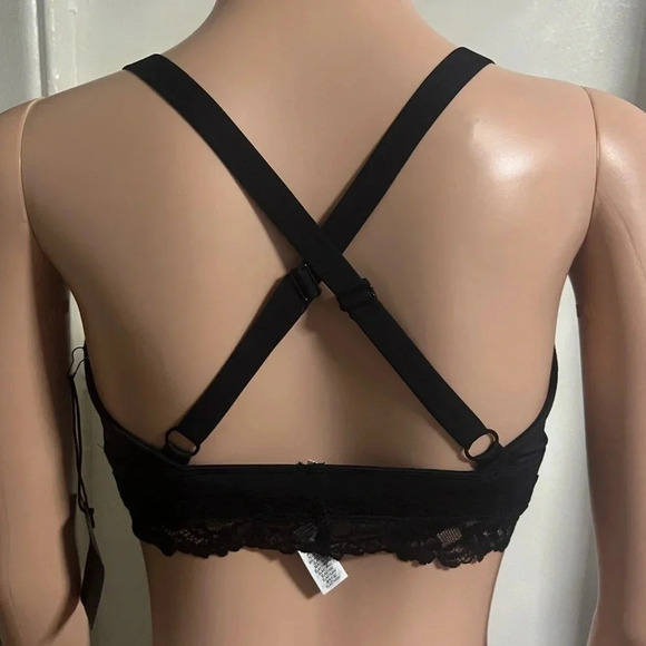 NWT SAVAGE X FENTY By RIHANNA Women’s Lace Race Sports Bra - Picture 7 of 11